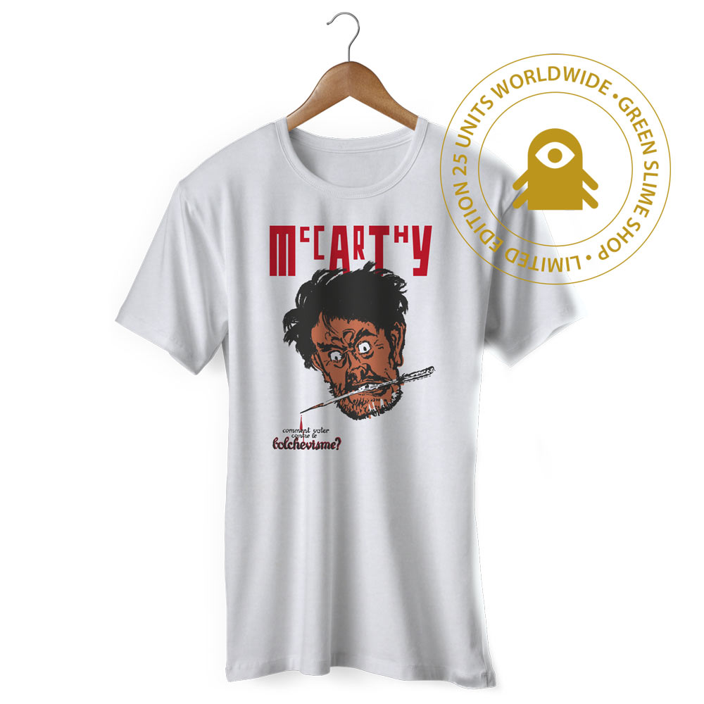 McCarthy Stereolab white tshirt