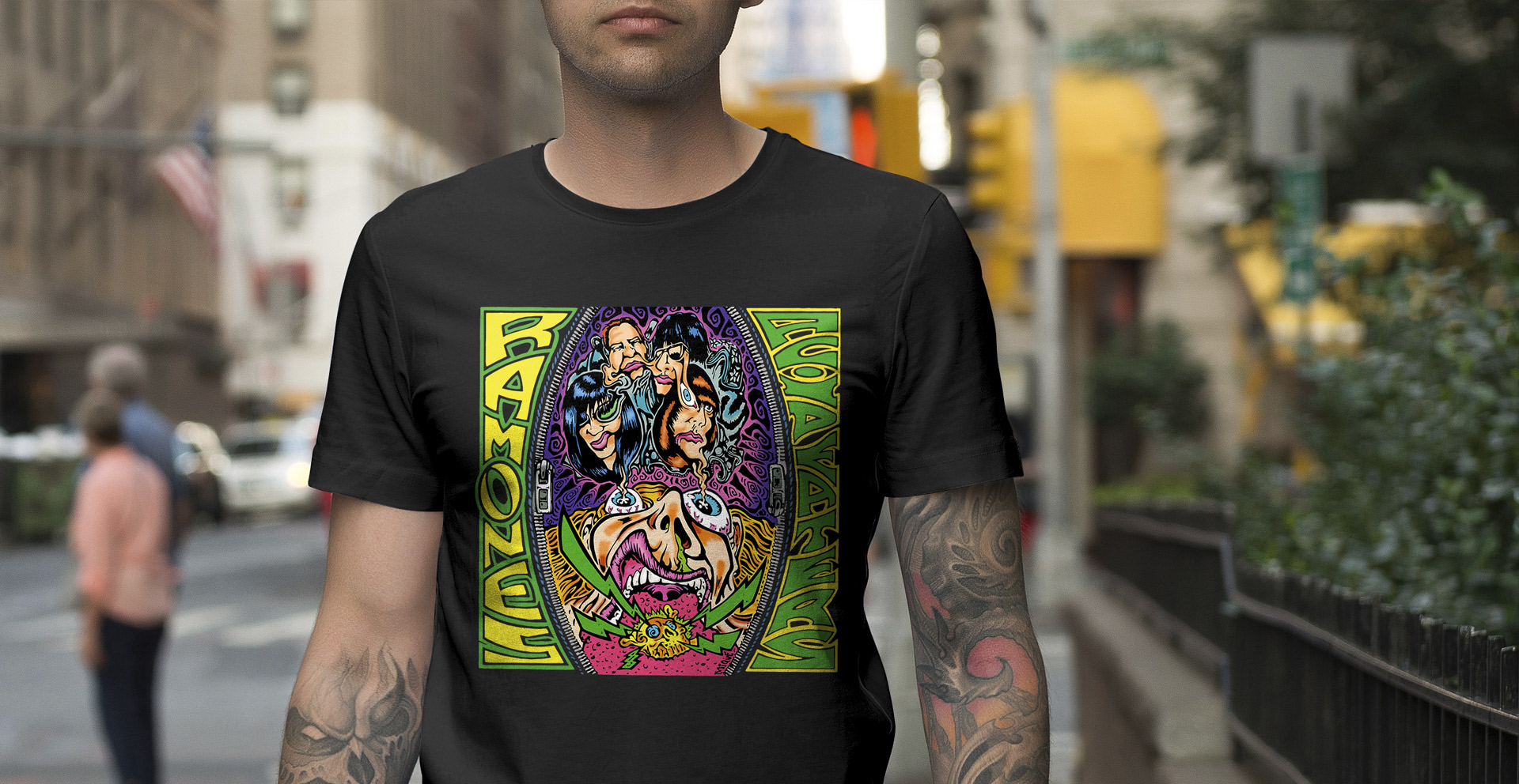 Ramones Acid Eaters Tshirt